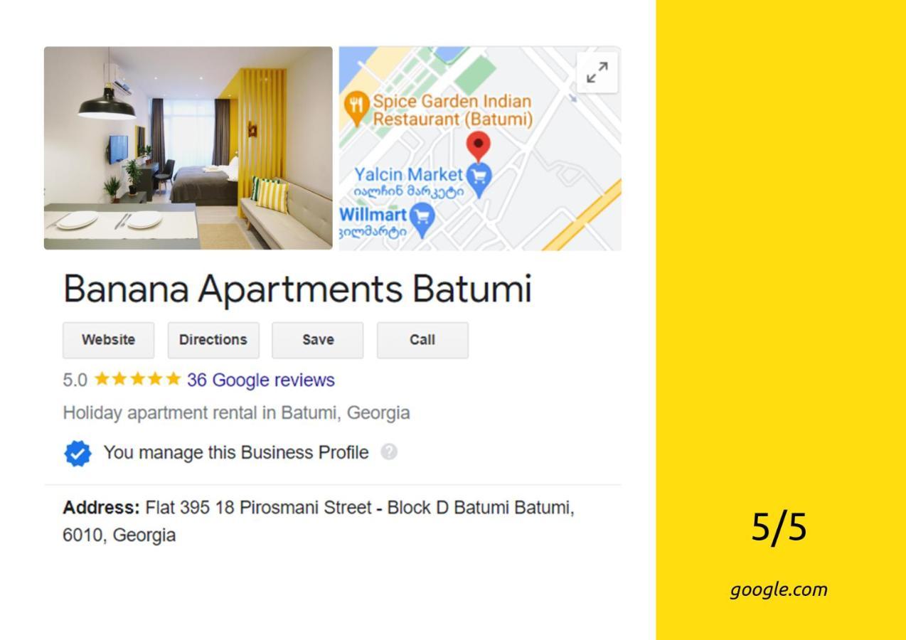 Banana Apartments Batoumi Extérieur photo